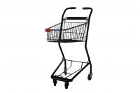 Metal Supermarket trolley 97x66x43 cm