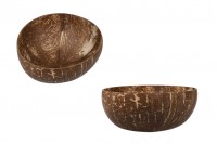 Bol en coco naturel - diamètre extérieur 16 cm
