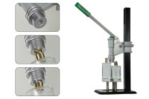 Vegël mbyllëse për vendosjen e unazave të sprej-ve në shishe parfumi me mbyllje crimp 15 mm. Vegël mbyllëse për vendosjen e unazave të sprej-ve në shishe parfumi me mbyllje crimp 15 mm. -imazh_dimensione