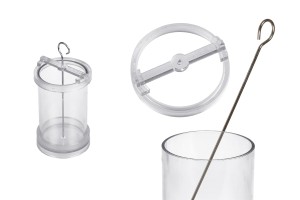 Plastic mold for candles Φ6x10  cm in cylindrical shape-εικόνα_προϊοντική