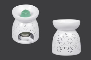 Diffuseur en céramique pour fondants de cire et huiles-εικόνα_σύνθεση