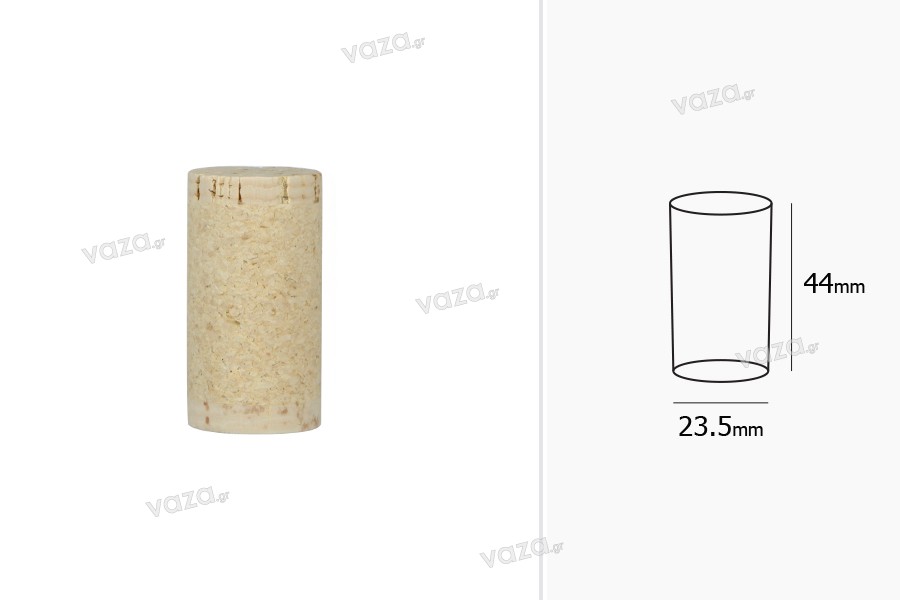 Technical Cork Stoppers - Natural cork 44x23,5 mm
