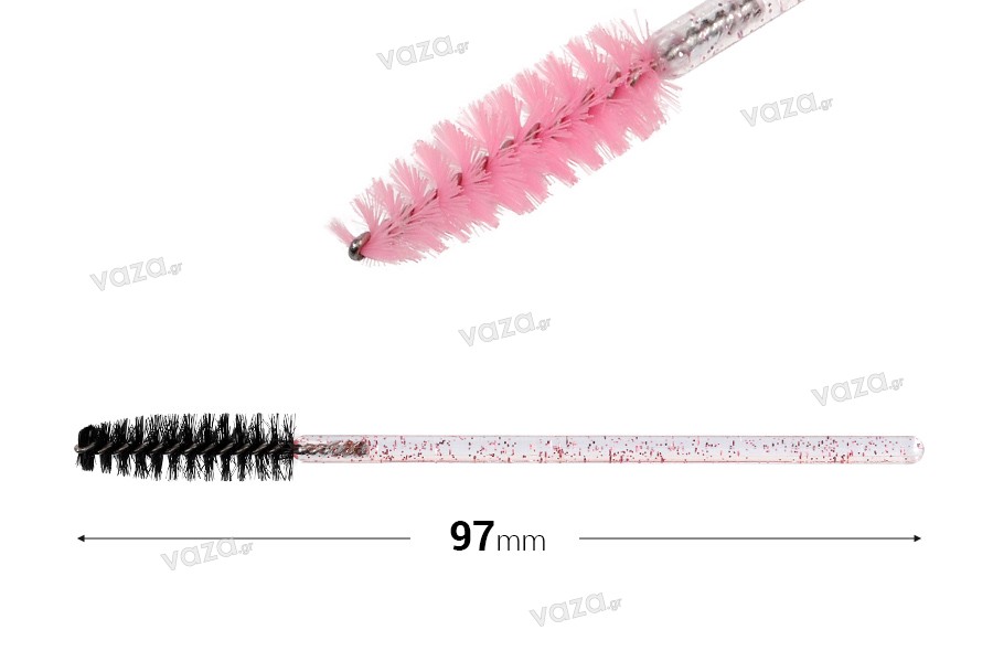 Brushes for eyelashes and eyebrows - package of 50 pcs