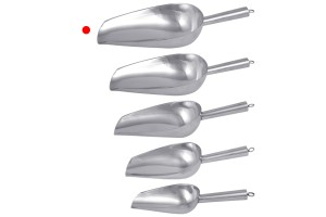 Stainless steel scoop - length 30,8 cm-εικόνα_σύνθεση