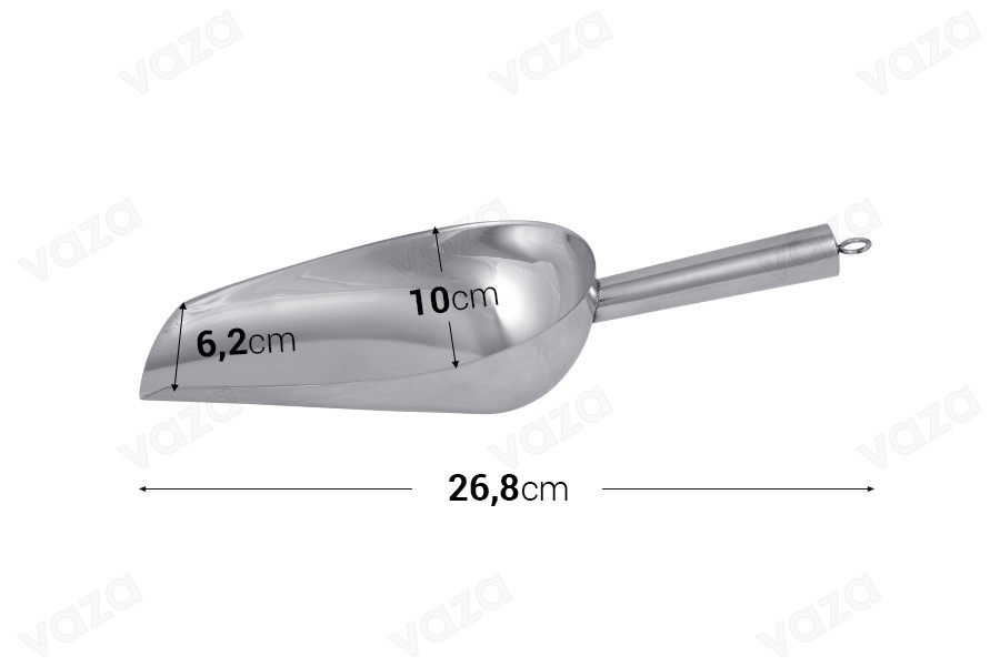 Ανοξείδωτη σέσουλα - μήκος 26,8 cm Ανοξείδωτη σέσουλα - μήκος 26,8 cm-εικόνα_σύνθεση