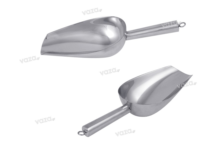 Stainless steel scoop - length 24,6 cm