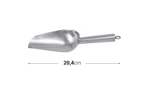 Ανοξείδωτη σέσουλα - μήκος 20,4 cm Ανοξείδωτη σέσουλα - μήκος 20,4 cm