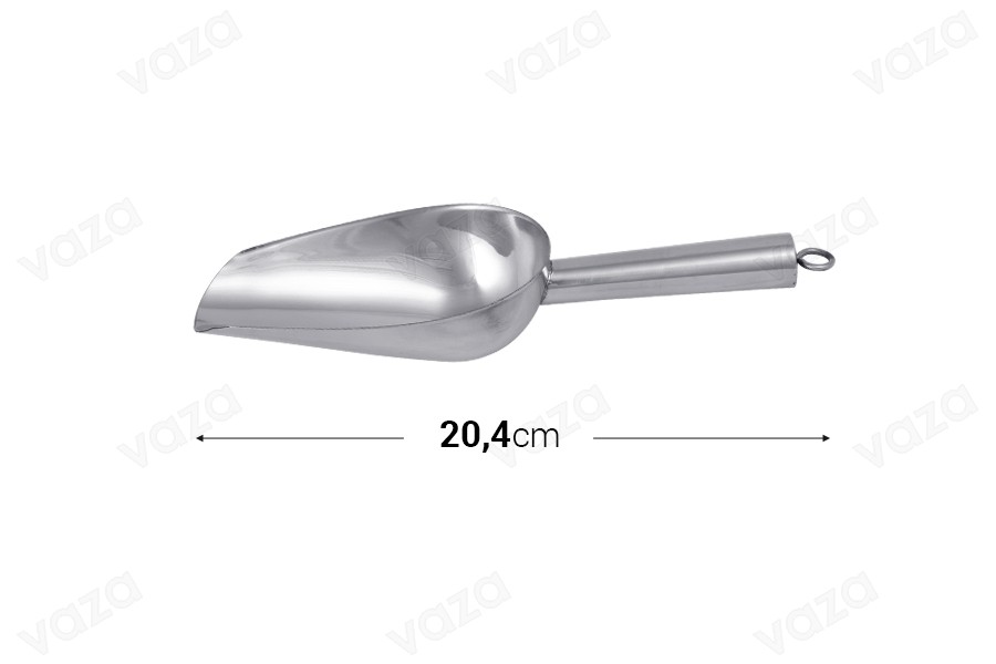 Ανοξείδωτη σέσουλα - μήκος 20,4 cm Ανοξείδωτη σέσουλα - μήκος 20,4 cm-εικόνα_σύνθεση