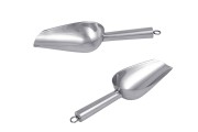 Stainless steel scoop - length 20,4 cm