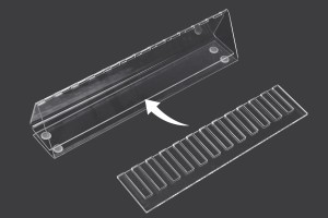 Acrylic base for blotters - 12 holes-5