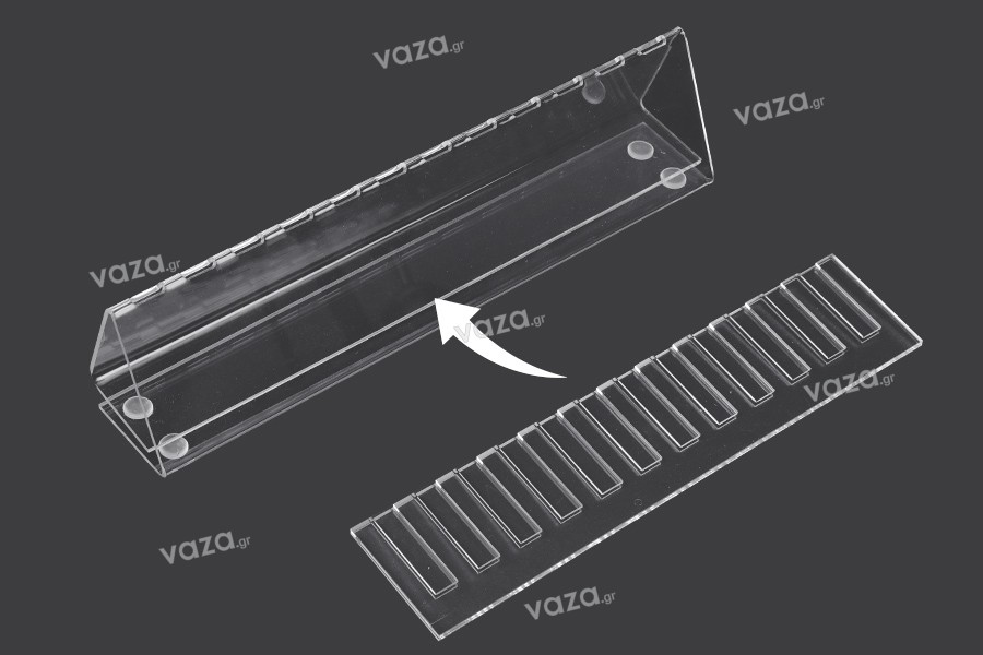 Acrylic base for blotters - 12 holes