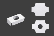 Support papier intérieur 60x32 mm pour bidons 100 ml - 50 pcs Support papier intérieur 60x32 mm pour bidons 100 ml - 50 pcs