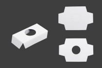 Innere Papierstütze 50x30 mm für 50 ml Flaschendosen - 100 Stk Innere Papierstütze 50x30 mm für 50 ml Flaschendosen - 100 Stk