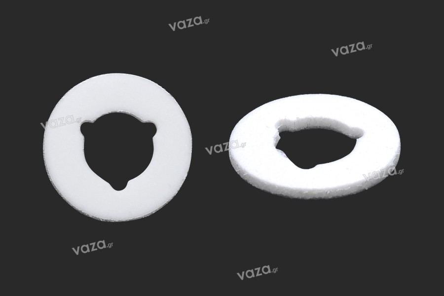 1 mm thick sealing ring gasket for perfume spray pumps with PP18 finish - available in a package with 50 pcs