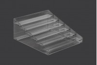 Support en plexiglas aux dimensions 273 x 304 x1 26 mm - 6 niveaux