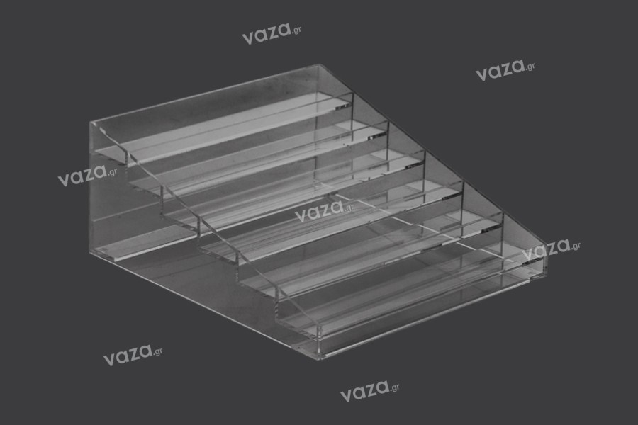Présentoir (stand) plexiglas 273x304x126 mm – 6 étages