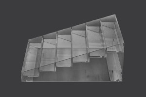 Support en plexiglas aux dimensions 273 x 304 x1 26 mm - 6 niveaux-2