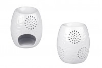 Ceramic scenter in white color for melts and oils