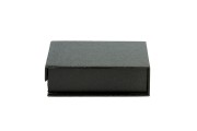 Cassettina di lusso con chiusura magnetica in nero 139 x 89 x 45 mm (per flacone 50 ml)
