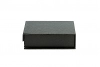 Coffret aimanté luxueux noir 139x89x45 mm (pour flacon 50 ml)