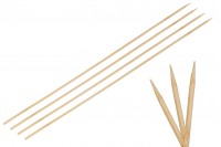 Bamboo skewers - sticks 300 x 3 mm Pack (100Pcs/Bag) 