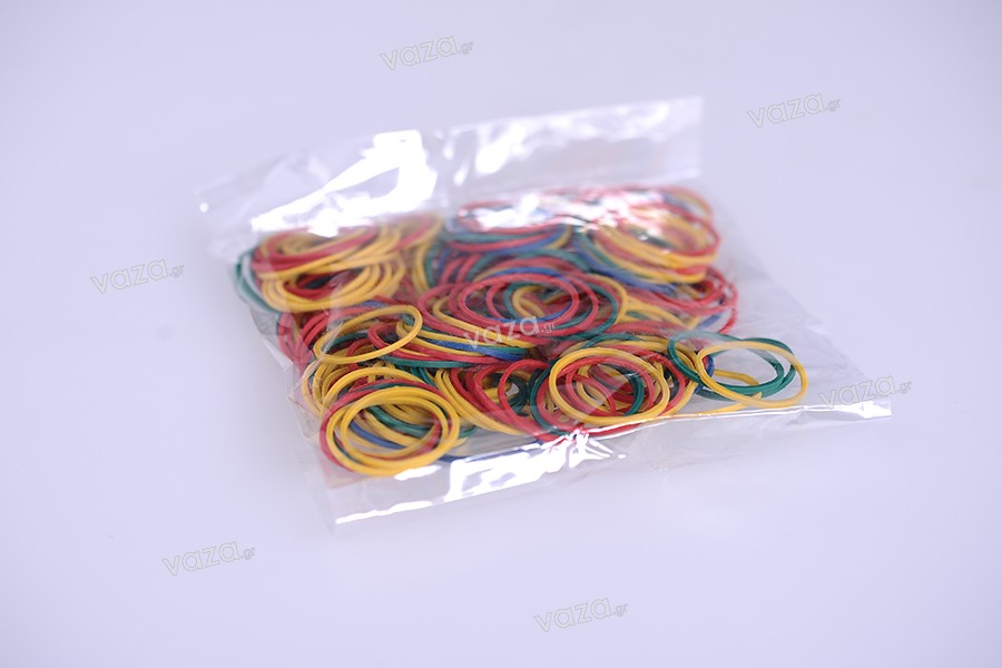 Gummi Mehrfarben Durchmesser 25 mm - Packung enthält etwa 230 Stück