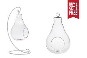 Hängende Glasvase in Lampenform-εικόνα_προϊοντική