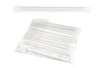 Pailles en papier, écologiques 197x10 mm de couleur kraft - 50 pcs (emballage individuel) Pailles en papier, écologiques 197x10 mm de couleur kraft - 50 pcs (emballage individuel)