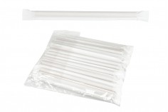 Papierstrohhalme, ökologisch 197x10 mm in Kraftfarbe - 50 Stück (Einzelverpackung)