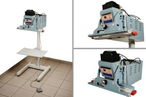 Thermosoudeuse (verticale) avec fermeture électromagnétique, fonctionnement automatique et pédale (pour sacs et Doy Packs) - longueur de soudure 47 cm, largeur de soudure 10 mm-2