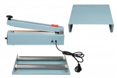 Μηχανή συσκευασίας και σφράγισης προϊόντων με θερμοκόλληση και λειτουργία κοπής (μήκος συγκόλλησης 30 cm - πλάτος συγκόλλησης 2 mm)