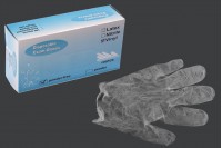 Disposable vinyl gloves powder-free transparent - 100 pcs (X-Large)