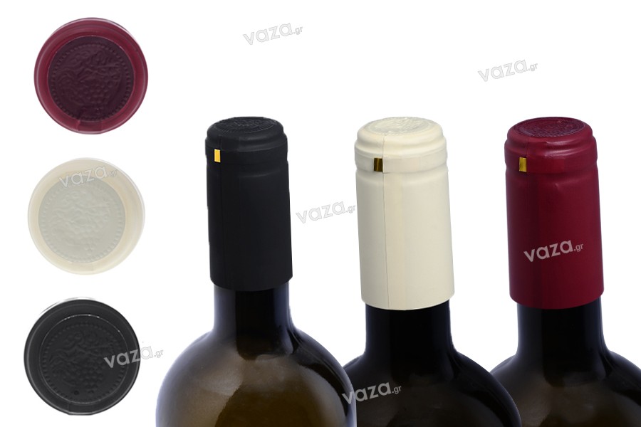 Capsula 30,5x60 mm termocontractabila pentru sticla de vin cu gat de pana la 30 mm