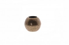 Χάντρα πλαστική βαμμένη μεγάλη 20x17 mm
