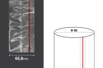 Καψύλιο θερμοσυρρικνούμενο πλάτος 65,8 mm με εγκοπή - σε τρεχούμενο μέτρο (Φ 40) Καψύλιο θερμοσυρρικνούμενο πλάτος 65,8 mm με εγκοπή - σε τρεχούμενο μέτρο (Φ 40)