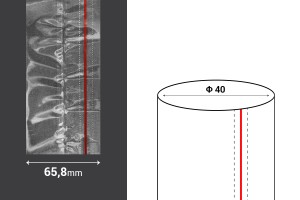 Capsule thermorétractable largeur 65,8 mm avec encoche - en mètre courant (F 48)-εικόνα_σύνθεση