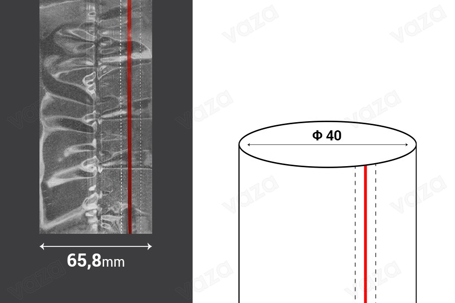 Καψύλιο θερμοσυρρικνούμενο πλάτος 65,8 mm με εγκοπή - σε τρεχούμενο μέτρο (Φ 40) Καψύλιο θερμοσυρρικνούμενο πλάτος 65,8 mm με εγκοπή - σε τρεχούμενο μέτρο (Φ 40)-εικόνα_σύνθεση