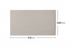 Tissu de rechange aux dimensions 470 x 250 mm pour machine à thermosceller