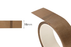 Pëlhurë zëvendësuese vetëngjitëse 2 m për makineritë e shkrirjes së nxehtë (gjerësia 15 mm)-bildabmessungen