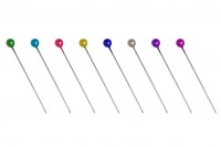 Metallic pin 36,5  mm mix color - 1000 pcs