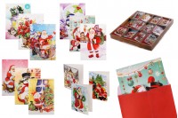 Cartes de vœux de Noël - 120 pcs (différents modèles)