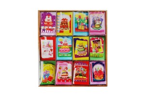 Cartes d'anniversaire - 120 pcs (différents modèles)-4
