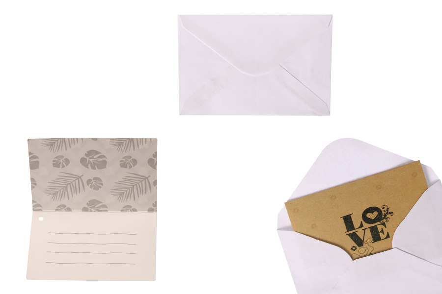 Cartes de vœux en papier aux motifs variés - 120 pcs Cartes de vœux en papier aux motifs variés - 120 pcs
