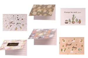Grußkarten in verschiedenen Designs - 120 Stück-2