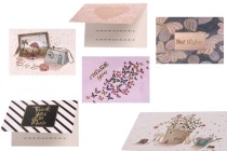 Cartes de vœux en papier - 120 pcs (différents motifs) Cartes de vœux en papier - 120 pcs (différents motifs)