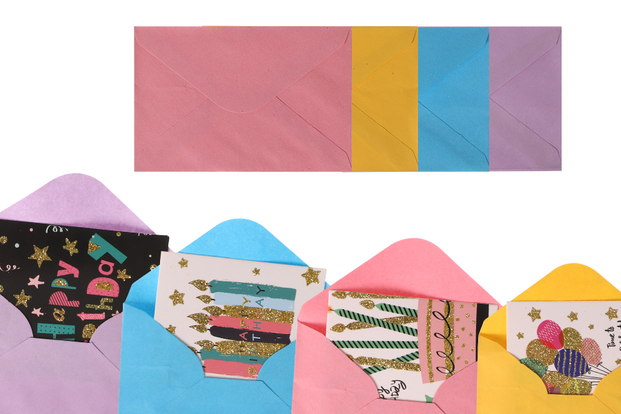 Geburtstagsgrußkarten aus Papier - 120 Stück (verschiedene Designs) Geburtstagsgrußkarten aus Papier - 120 Stück (verschiedene Designs)