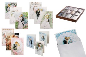 Cartes de vœux de mariage - 120 pcs (différents modèles)-1