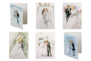 Cartes de vœux de mariage - 120 pcs (différents modèles)-3