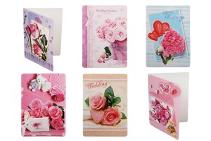 Cartes de vœux de mariage - 120 pcs (différents modèles)-3