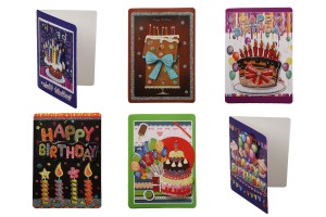 Cartes d'anniversaire - 120 pcs (différents modèles)-3
